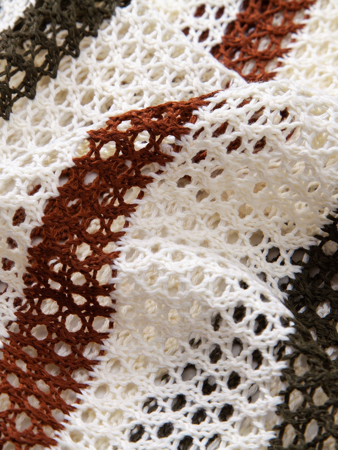 Sem| Stilren Virkad V-ringad Piké & Linnebyxa