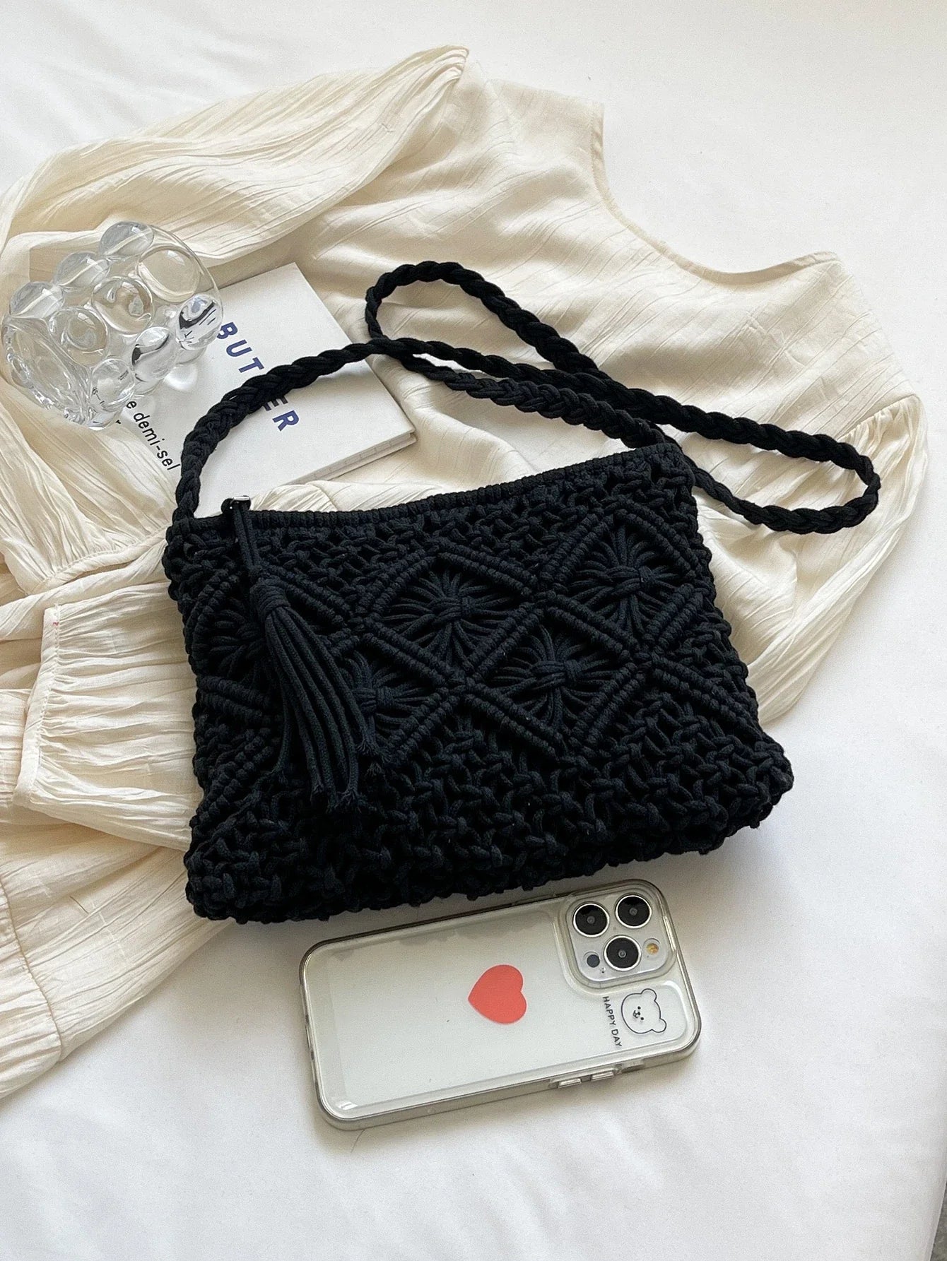 BETY| Vävd crossbodyväska