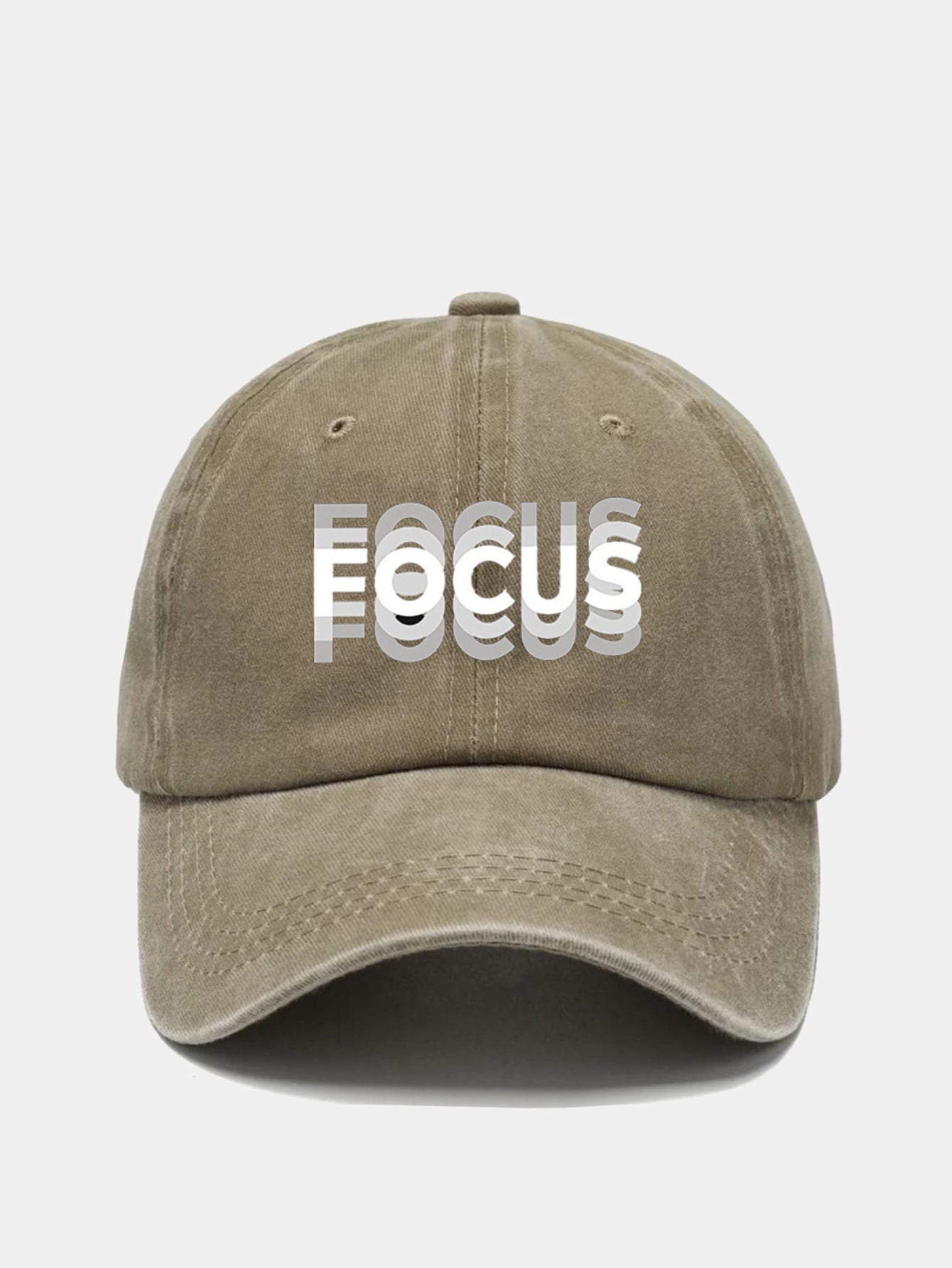 Focus Print Gradient Baseball Cap