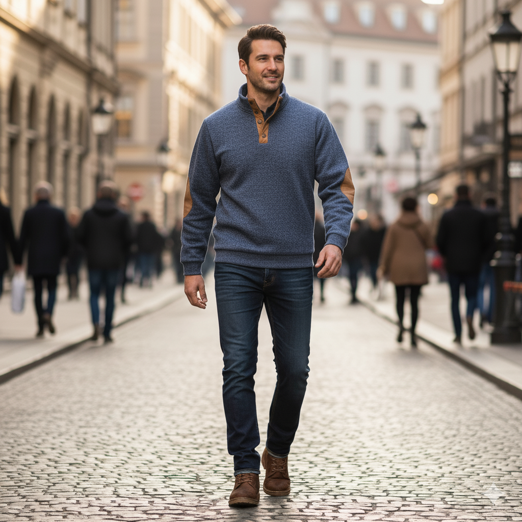 Nacozy™ | comfortabel, duurzaam heren trui