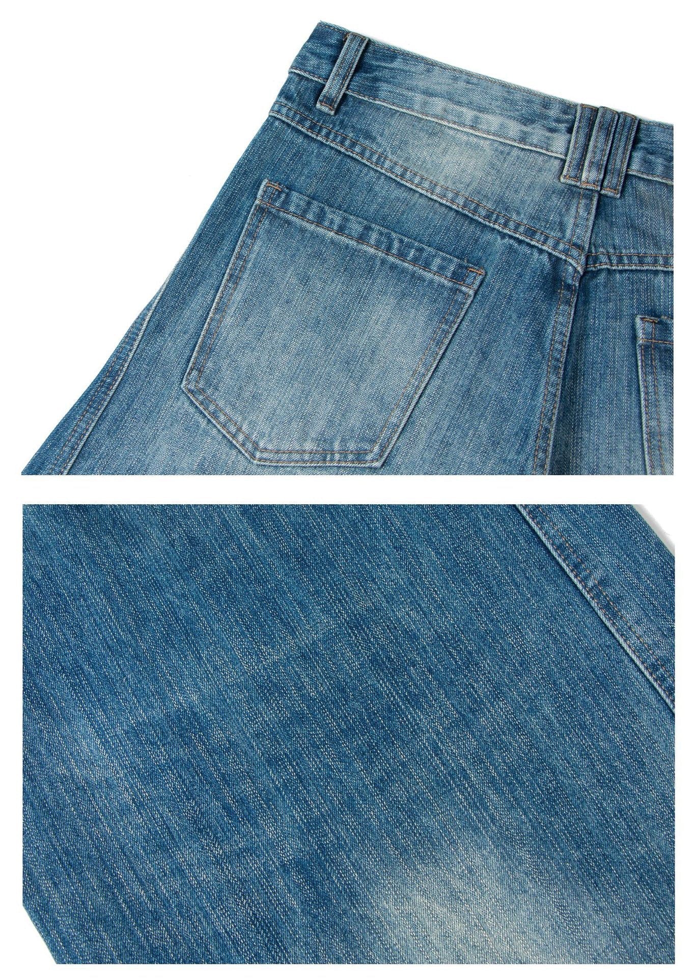 Vintage-Wash denim med karaktär