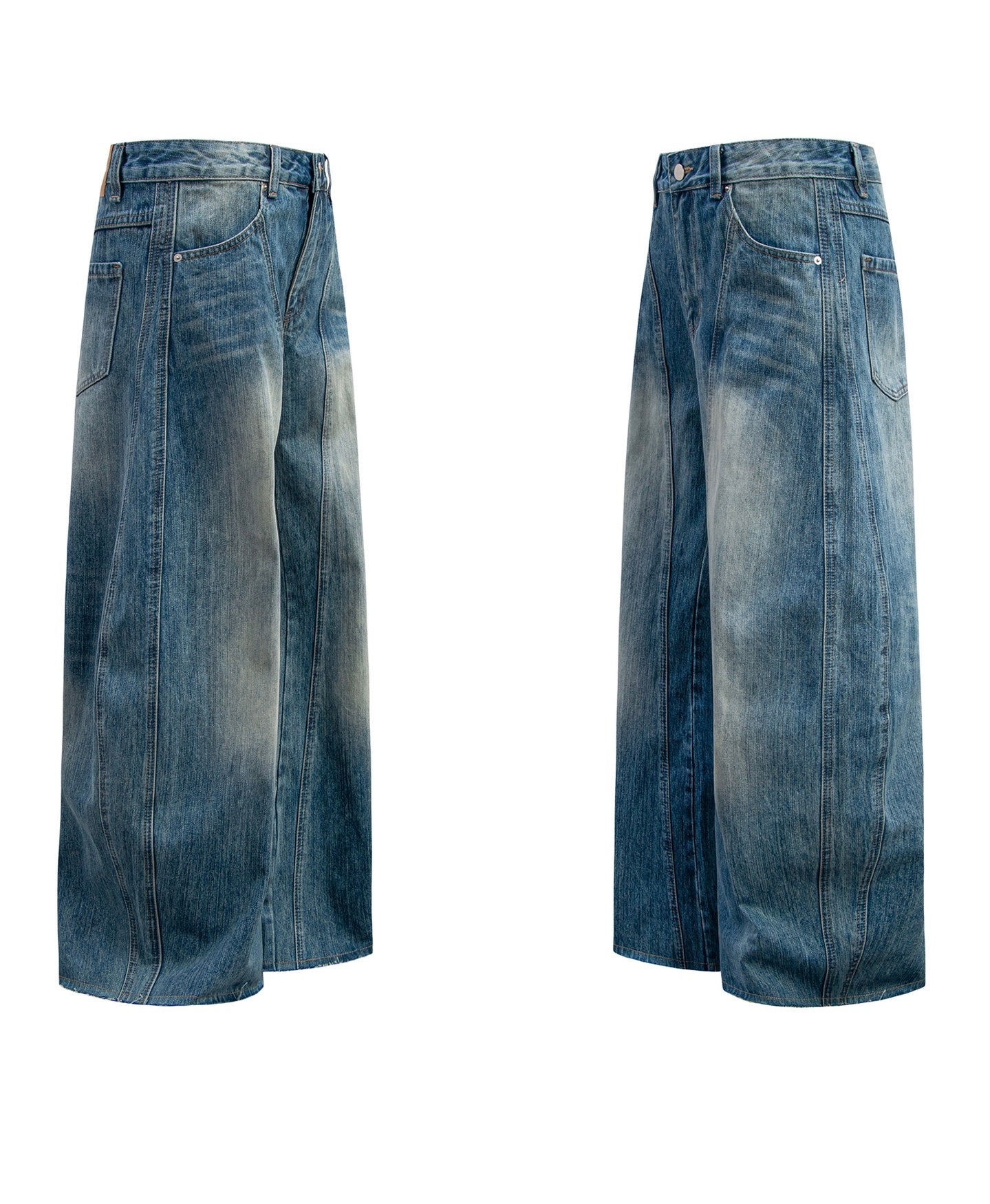 Vintage-Wash denim med karaktär