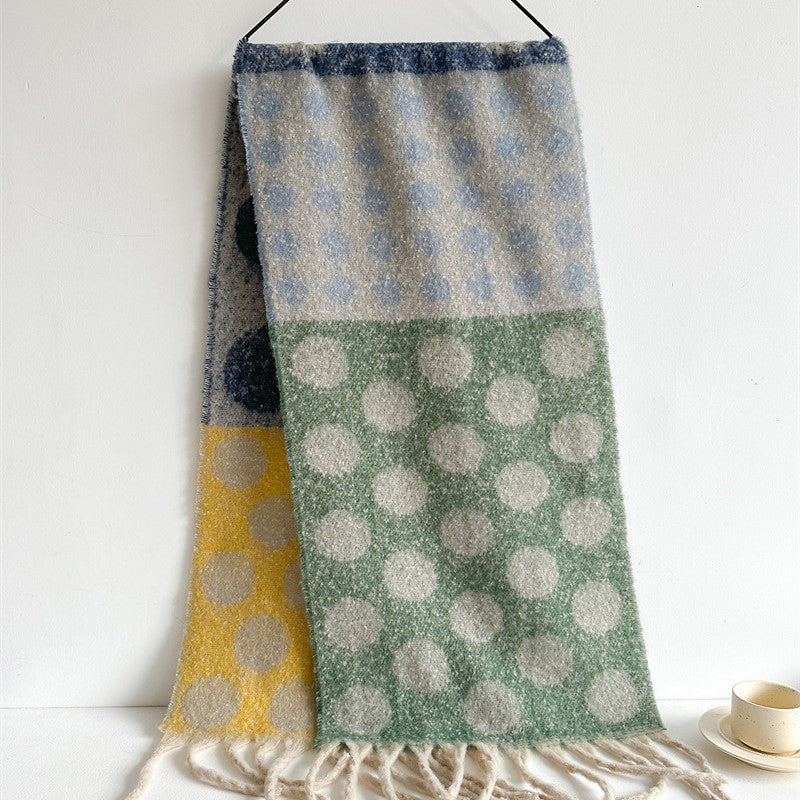 Elegant-Varm Prickig Halsduk