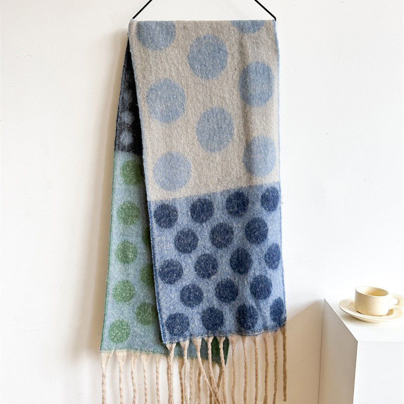 Elegant-Varm Prickig Halsduk