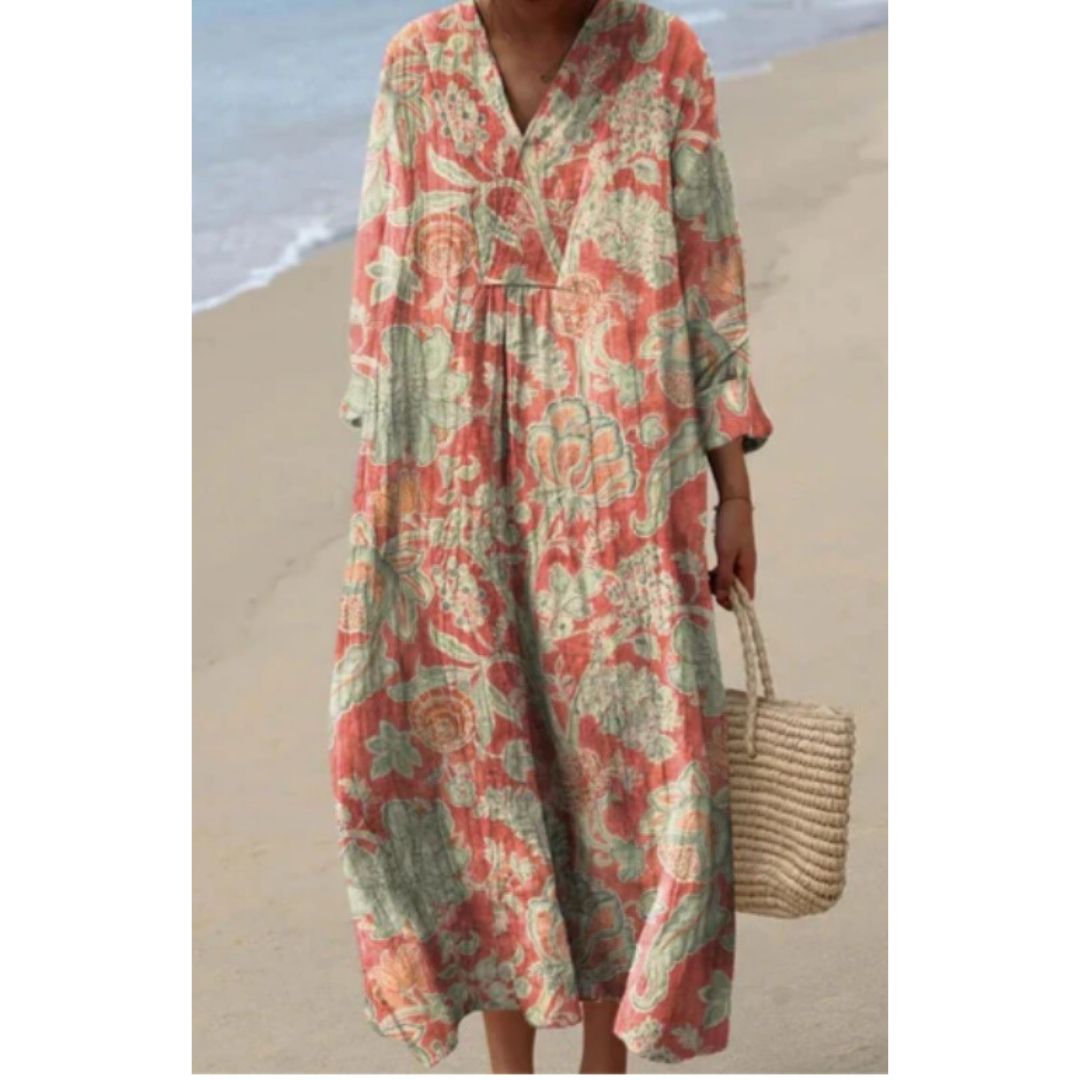 Esme | Blommig vintageklänning