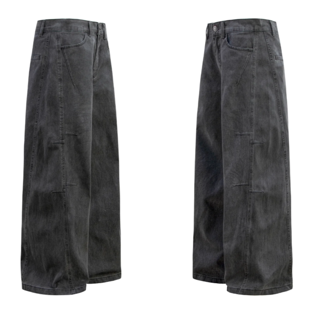 Vintage-Wash denim med karaktär