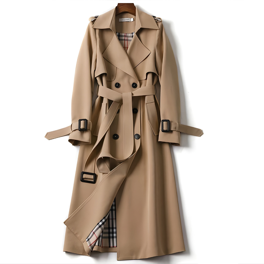 Carmen| Elegant Trenchcoat med Tidlös Stil
