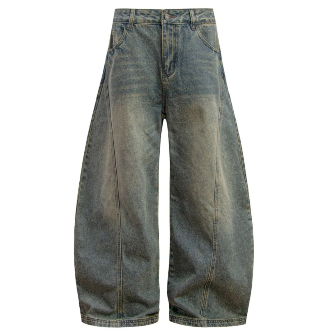 Vintage-Wash denim med karaktär