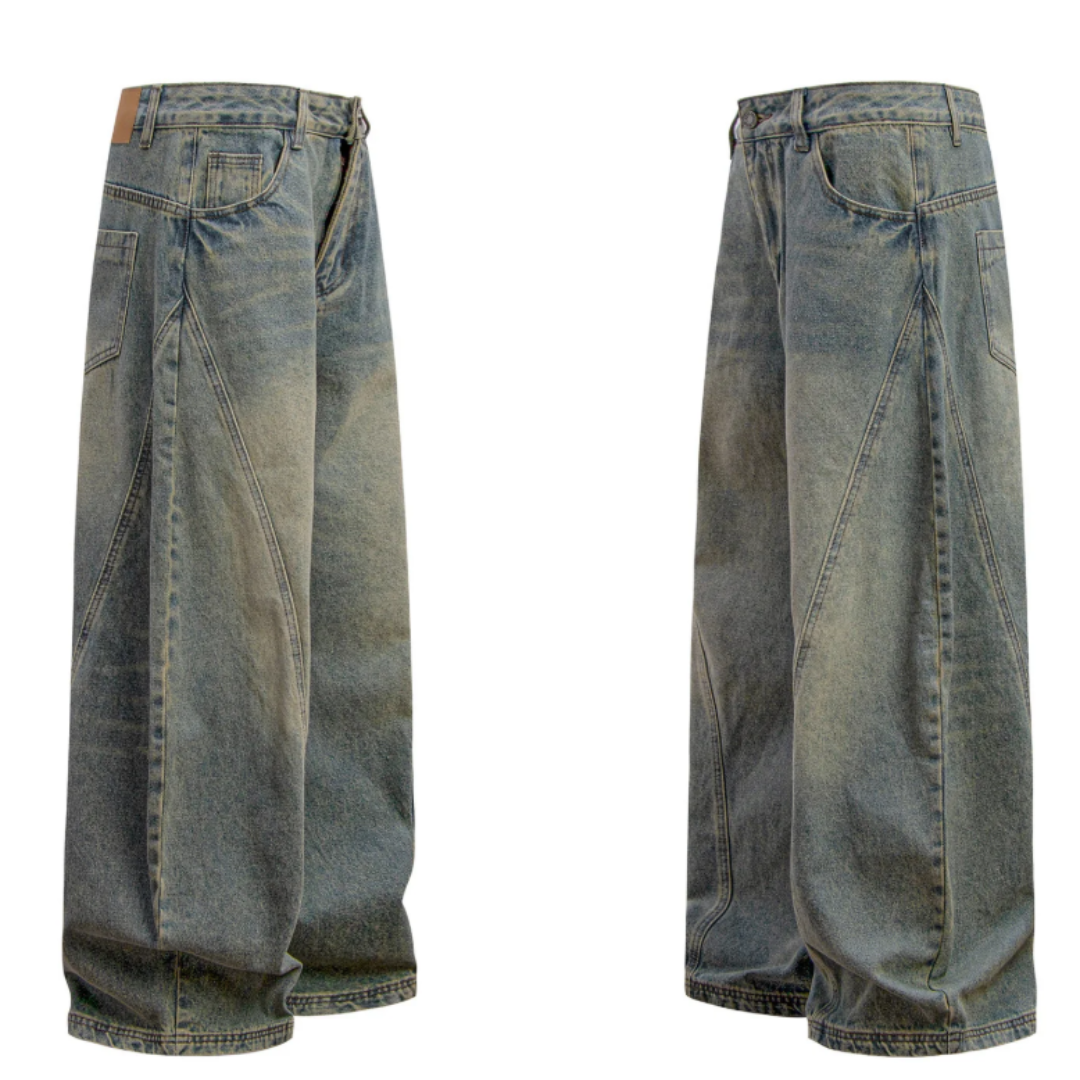 Vintage-Wash denim med karaktär