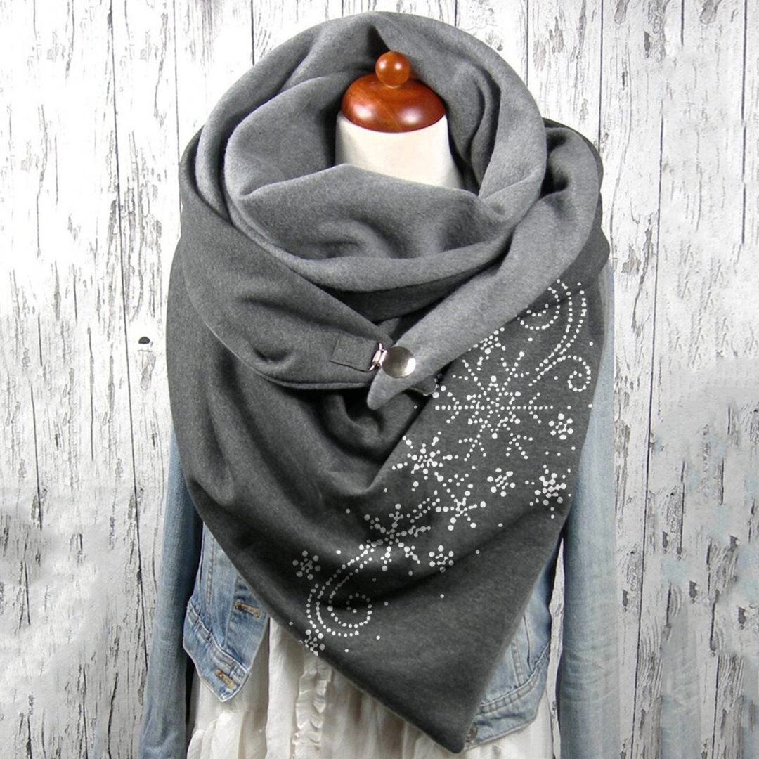 Elise | Strass Snöflingor Scarf