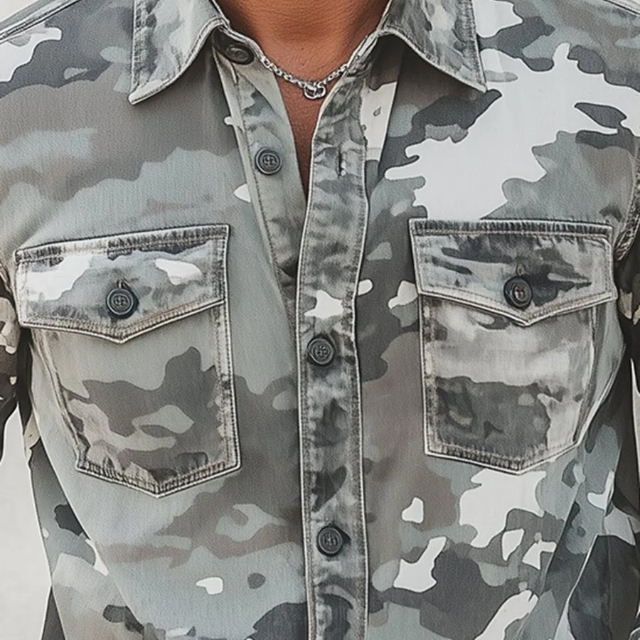 James |Rains Urban Camo-skjorta