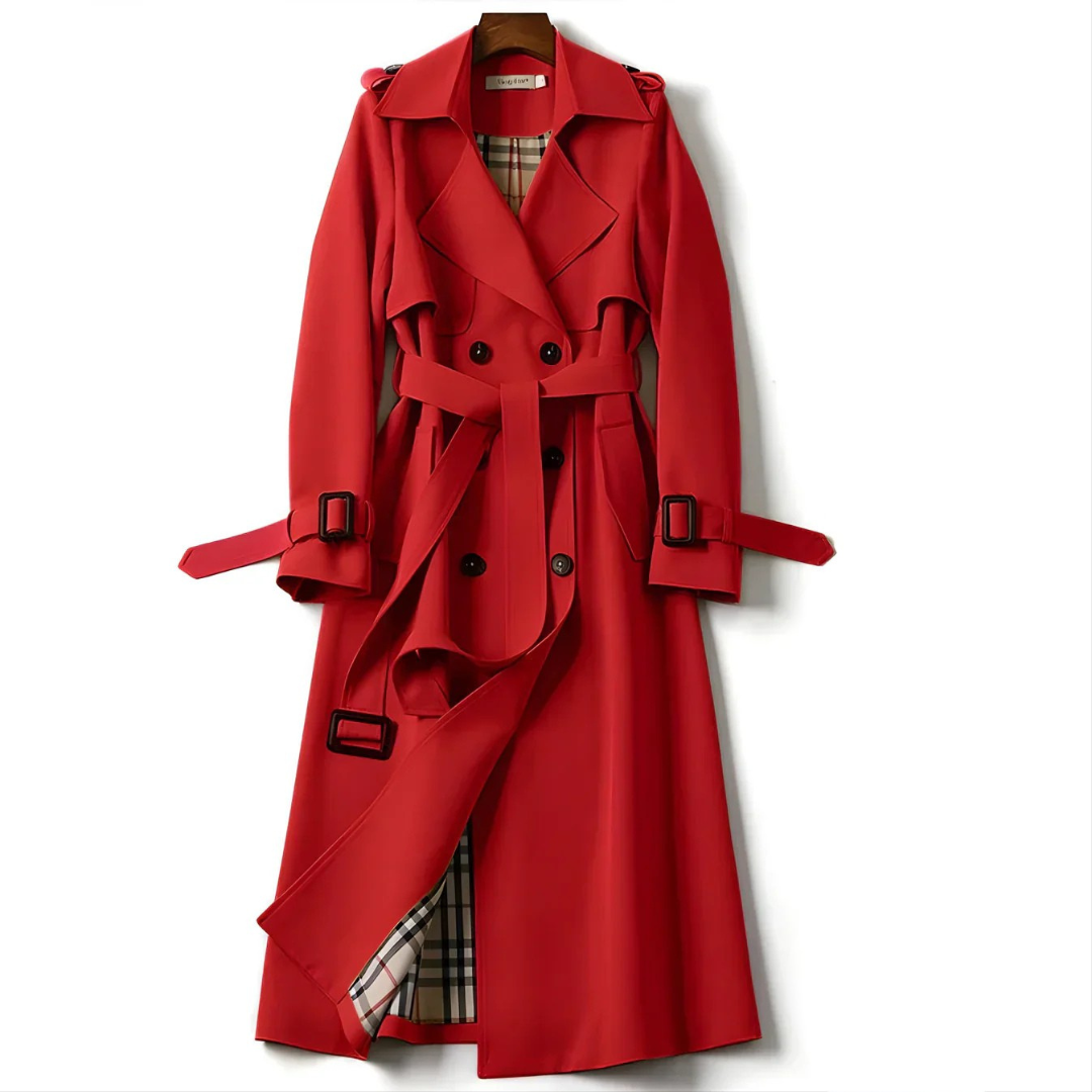 Carmen| Elegant Trenchcoat med Tidlös Stil