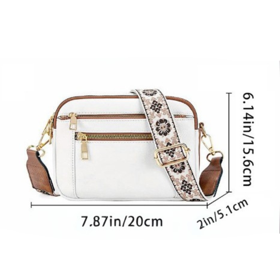 Daisy™ -  Elegant Läderaxelväska