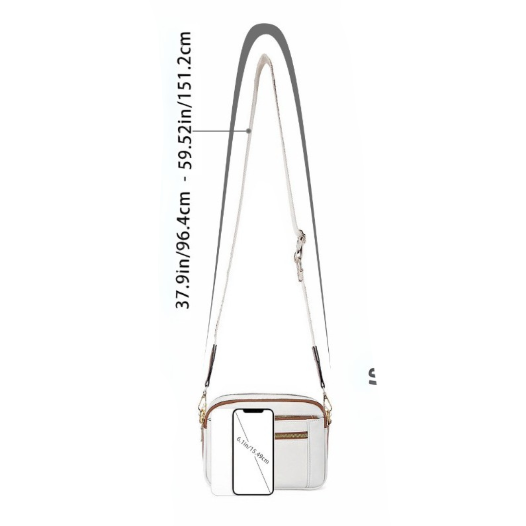 Daisy™ -  Elegant Läderaxelväska