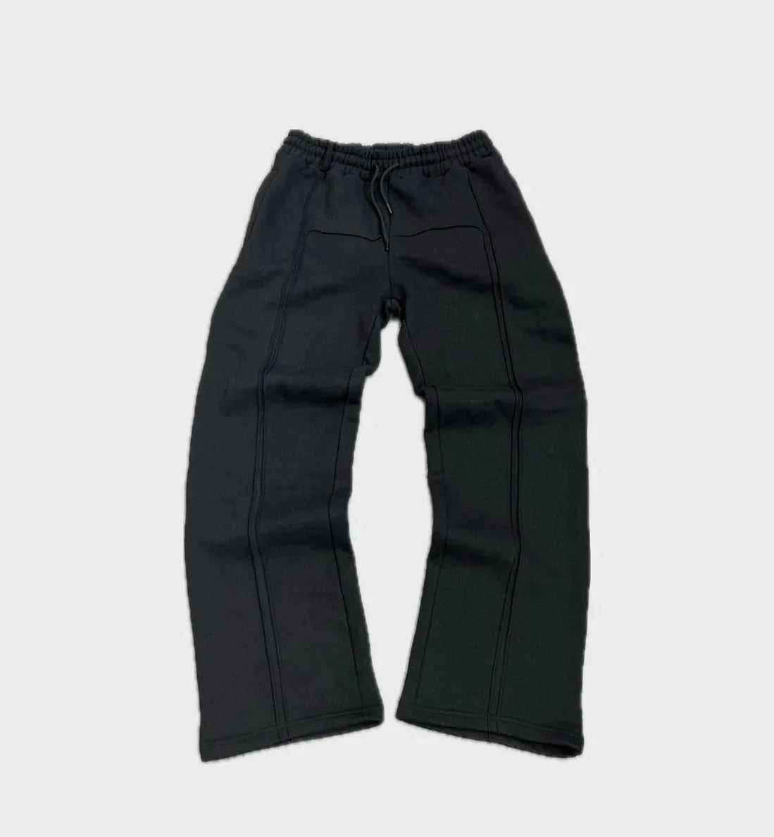 Avslappnade lyxiga joggingbyxor