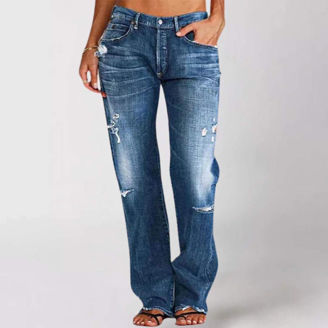 Lula | Löst sittande jeans med vida ben