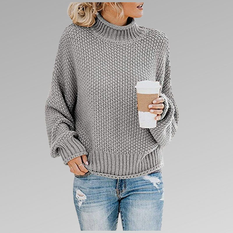 Calista™ - Mock-Neck Sweater