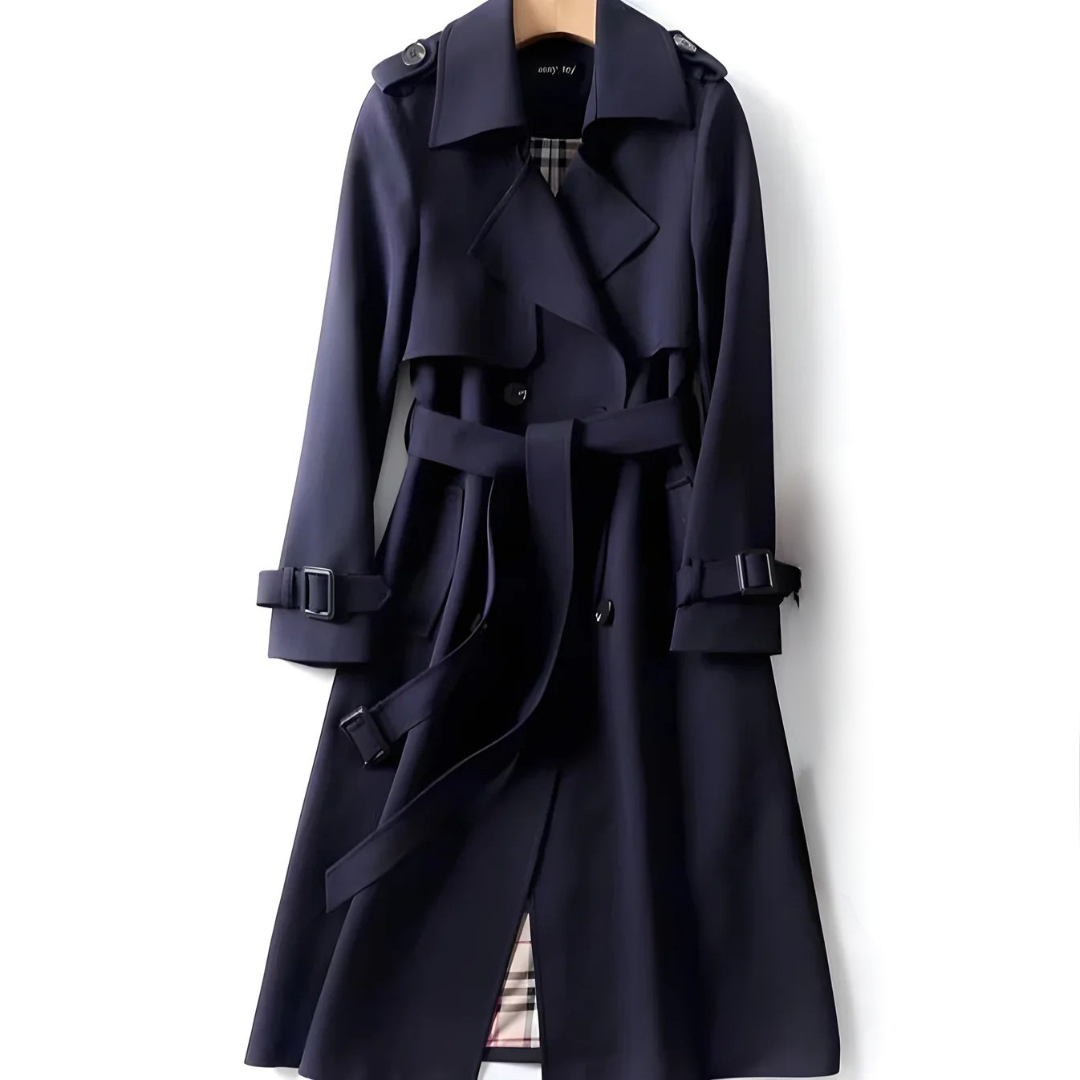 Carmen| Elegant Trenchcoat med Tidlös Stil