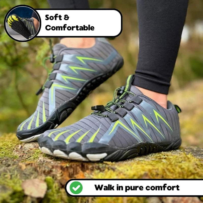 WildStride Pro: All-Terrain Grip Barefoot Shoes