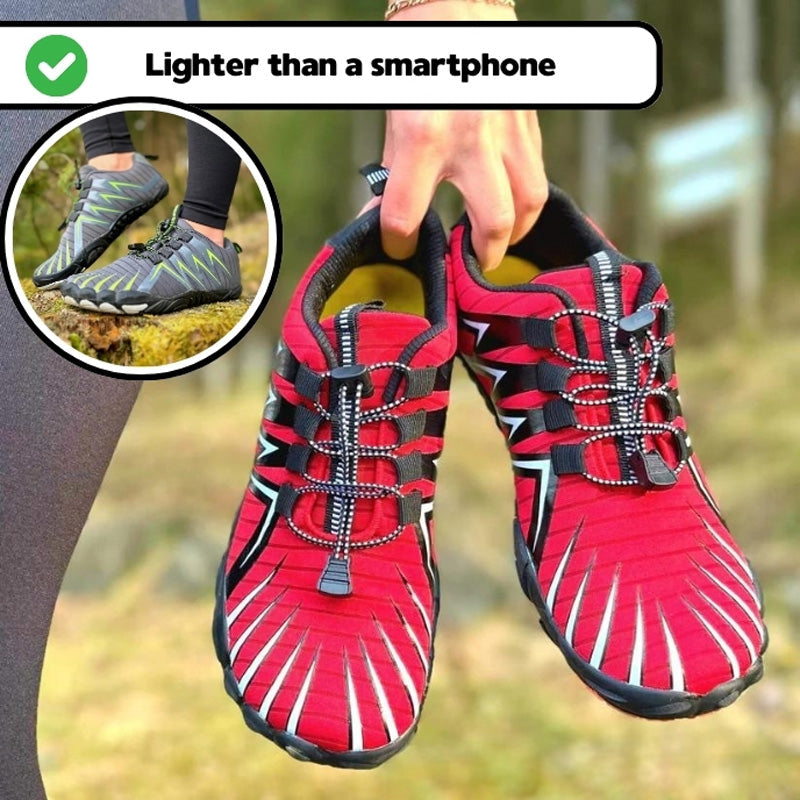 WildStride Pro: All-Terrain Grip Barefoot Shoes