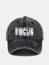 Focus Print Gradient Baseball Cap