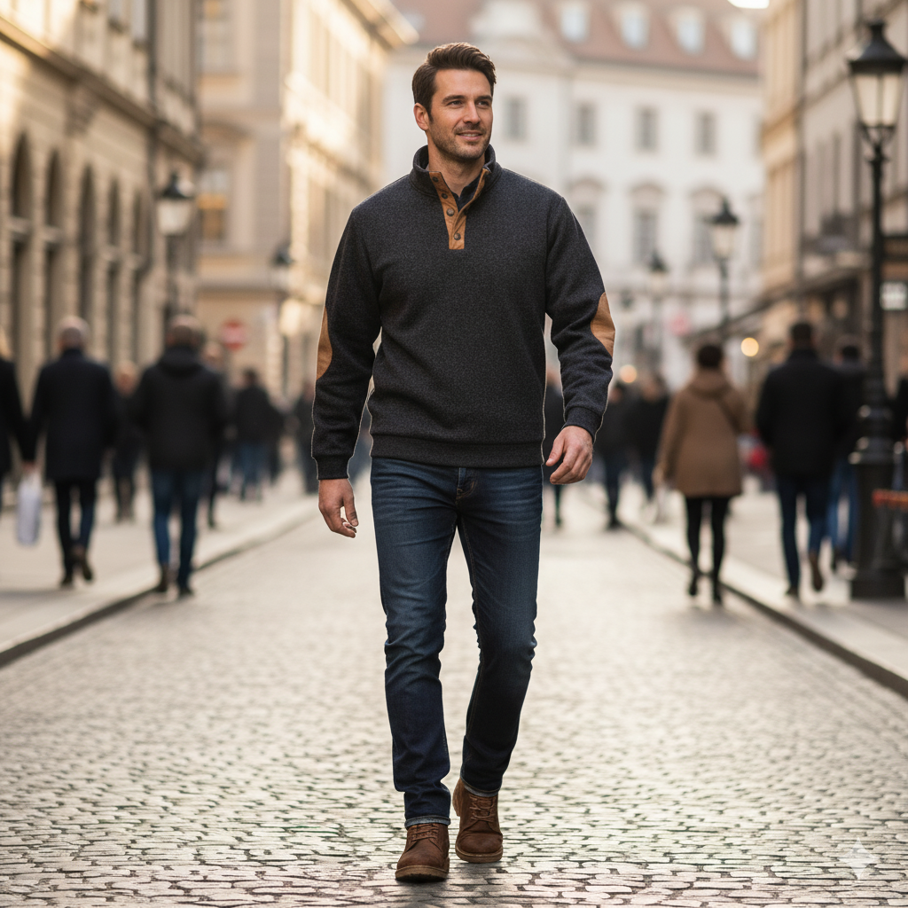 Nacozy™ | comfortabel, duurzaam heren trui