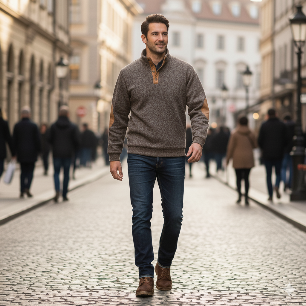 Nacozy™ | comfortabel, duurzaam heren trui