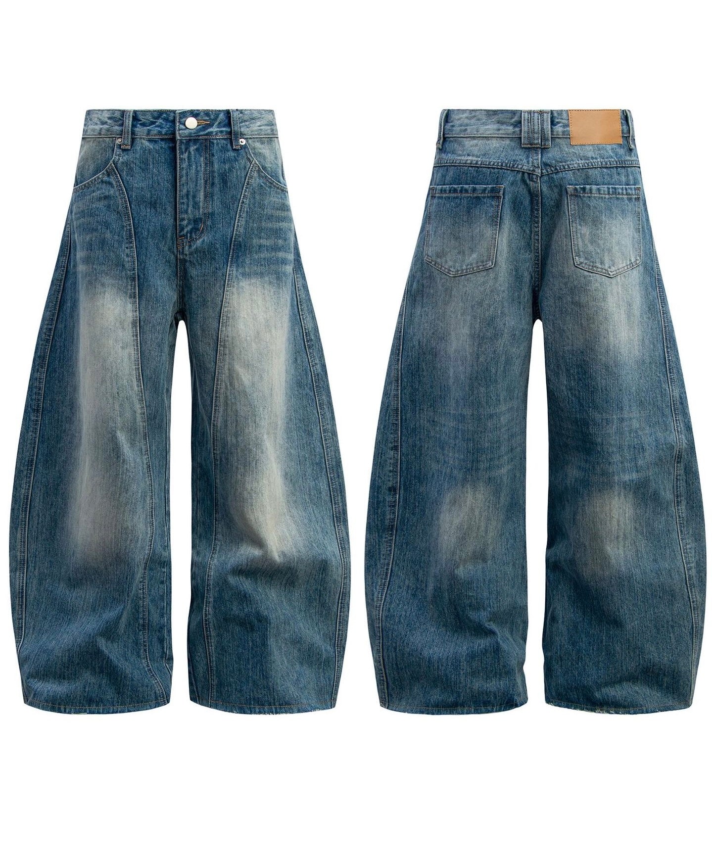 Vintage-Wash denim med karaktär