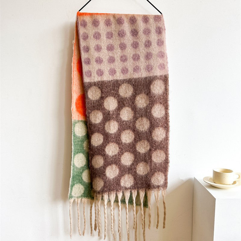 Elegant-Varm Prickig Halsduk