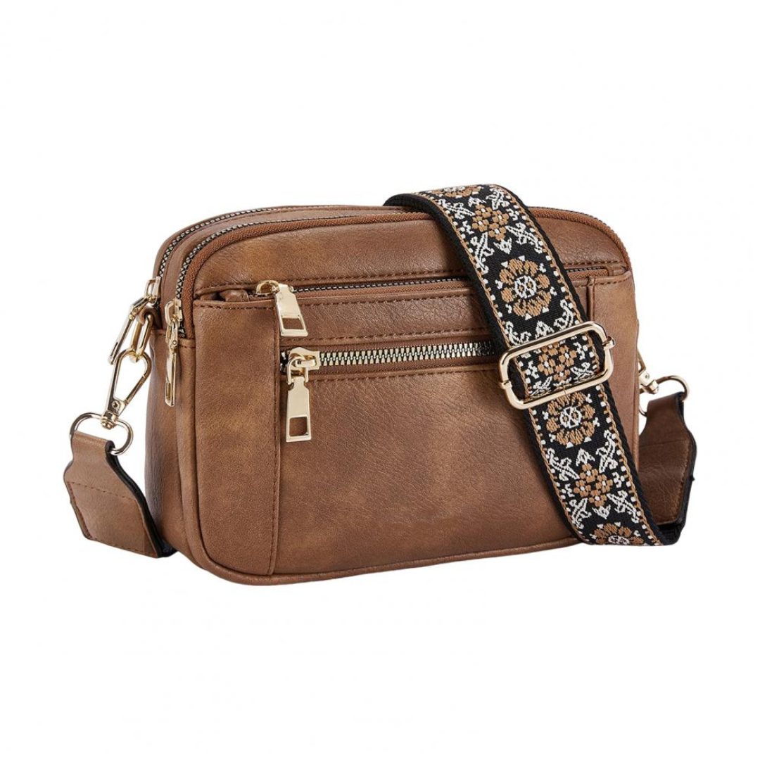 Daisy™ -  Elegant Läderaxelväska