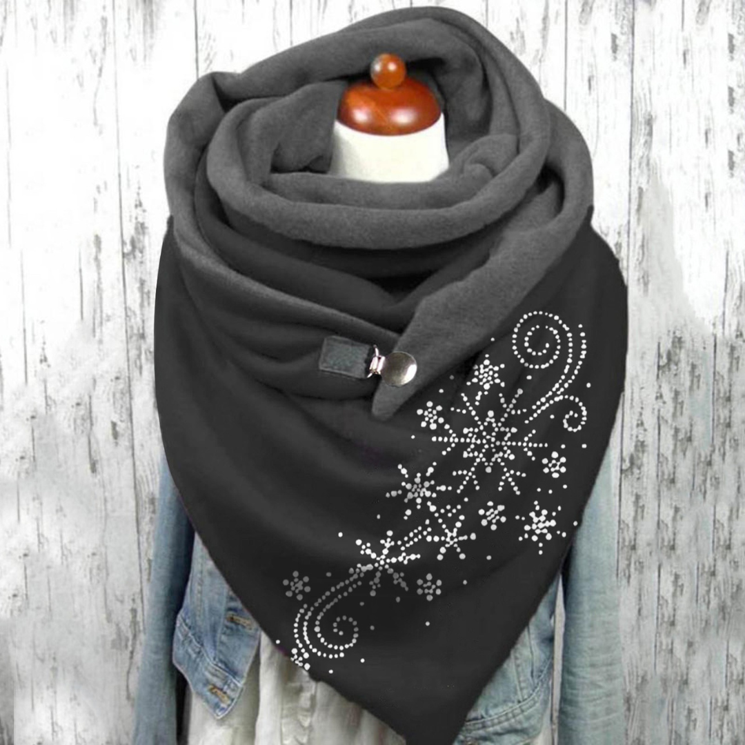 Elise | Strass Snöflingor Scarf