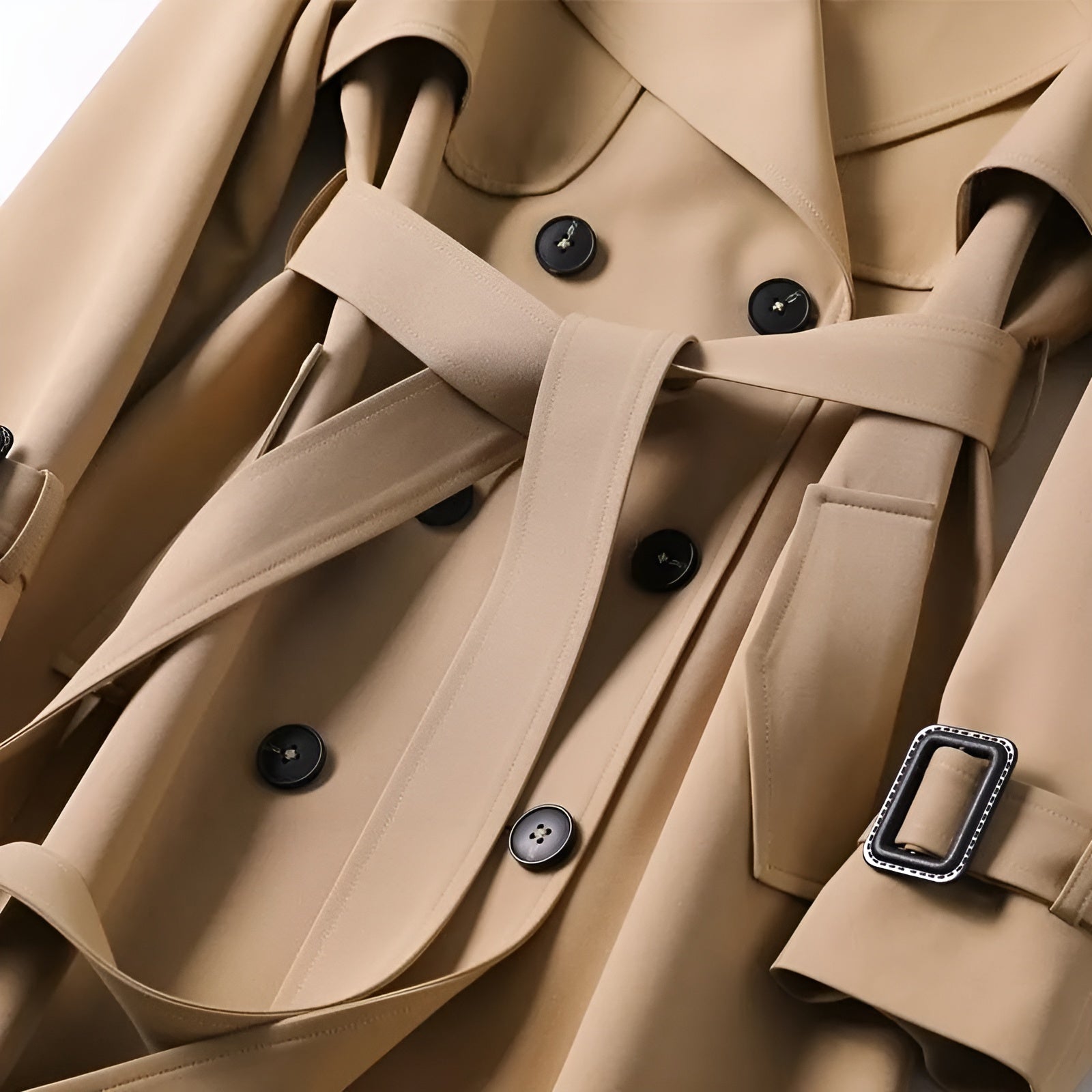 Carmen| Elegant Trenchcoat med Tidlös Stil