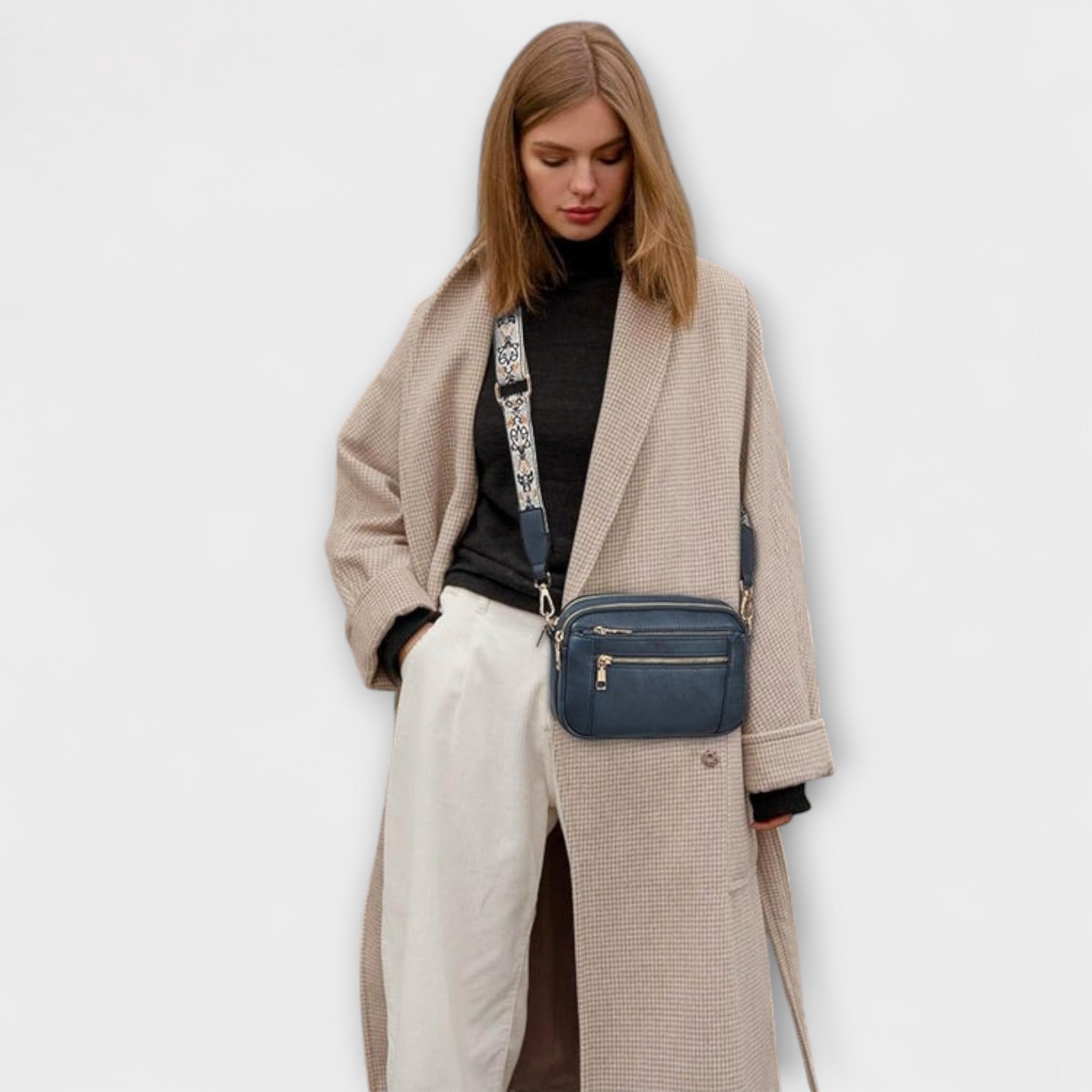 Daisy™ -  Elegant Läderaxelväska
