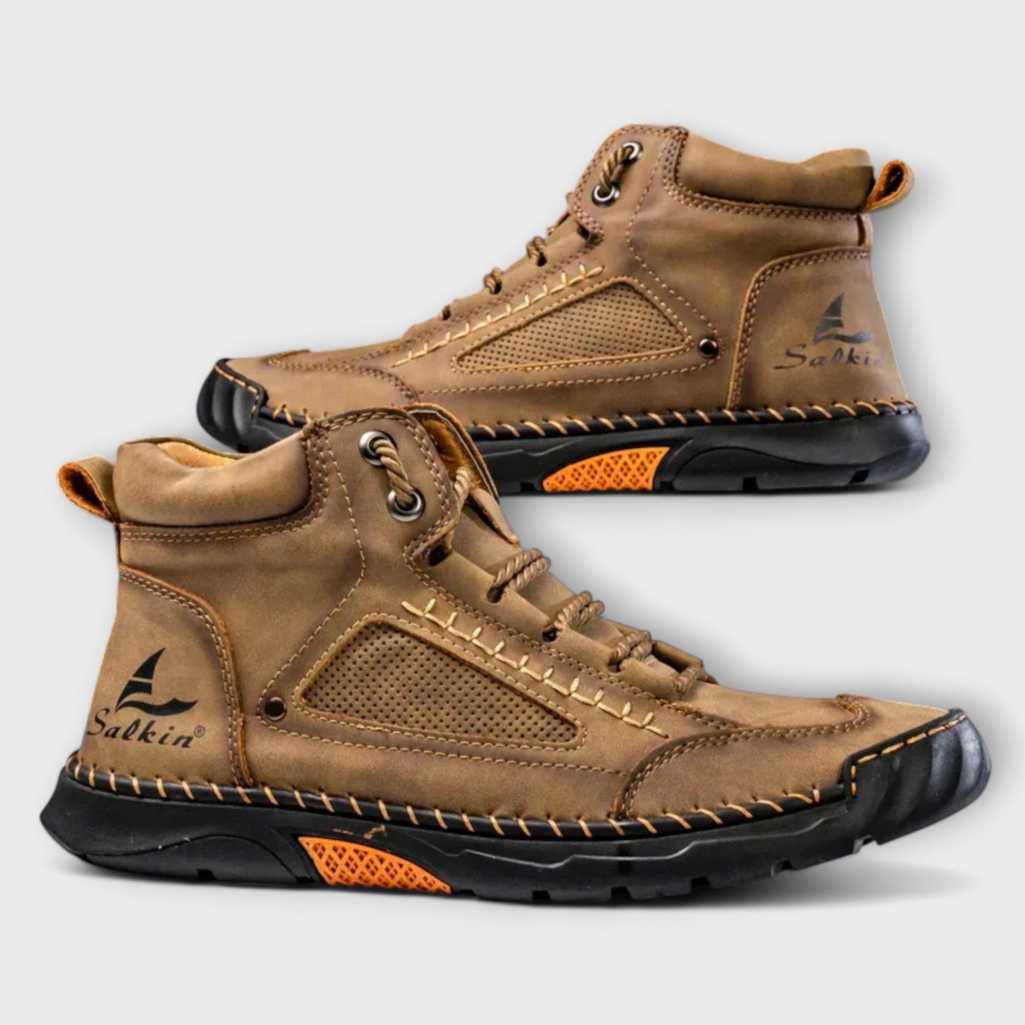 Salkin| Snygga och robusta ankelskor för herr