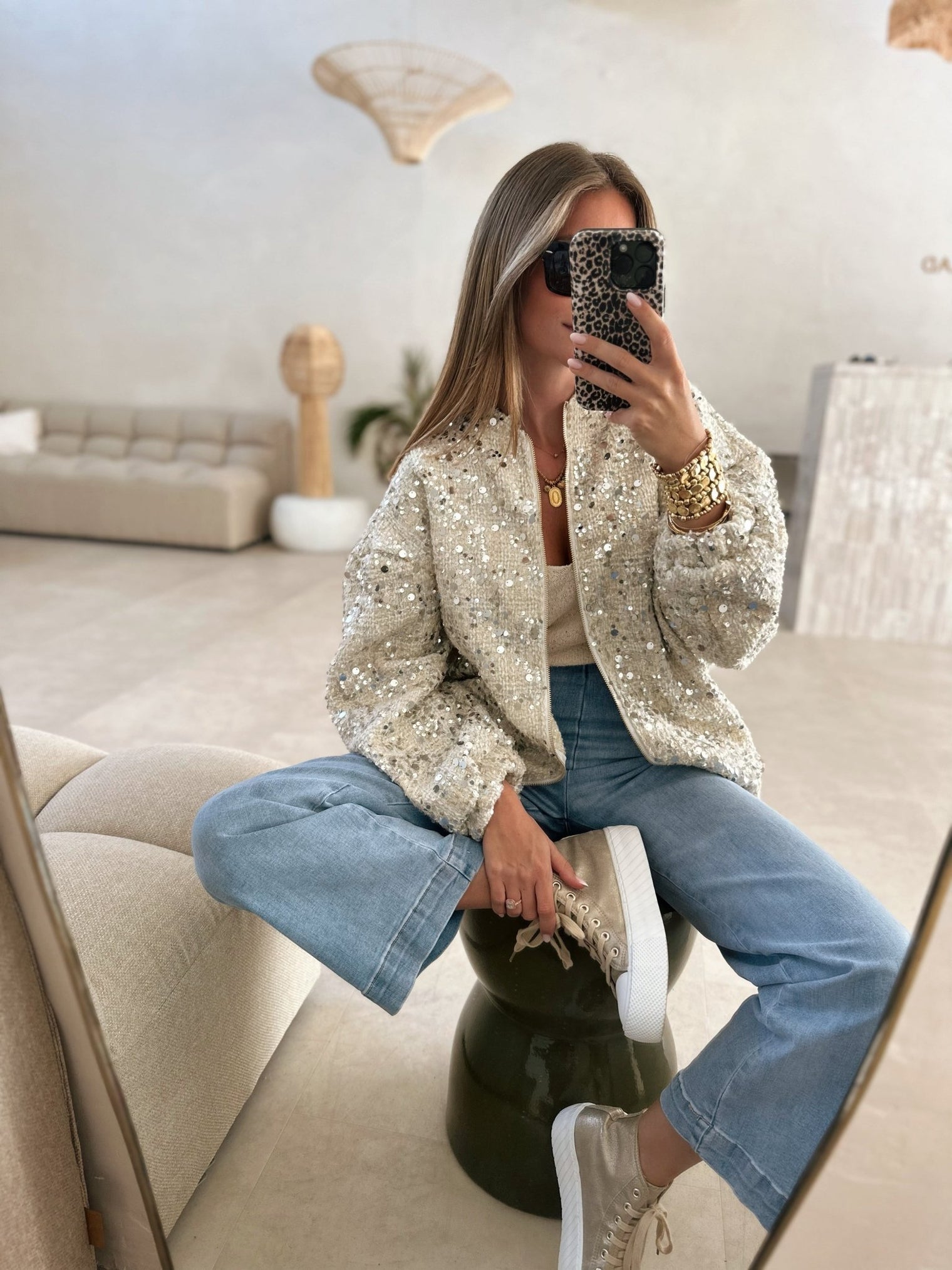The Mickaela bomber jacket