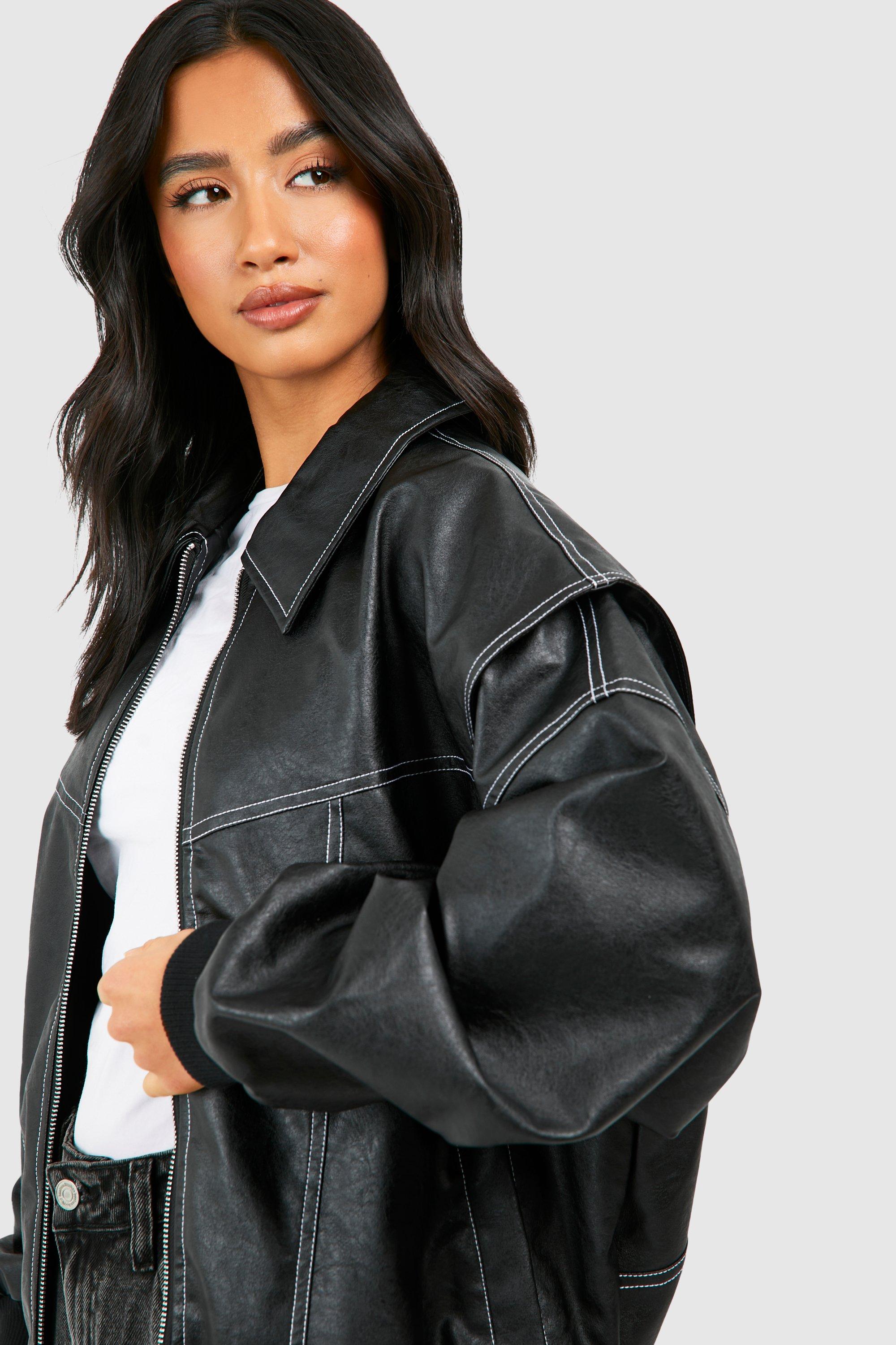 Sara™ - STYLISH LEATHER JACKET WITH A MODERN EDGE