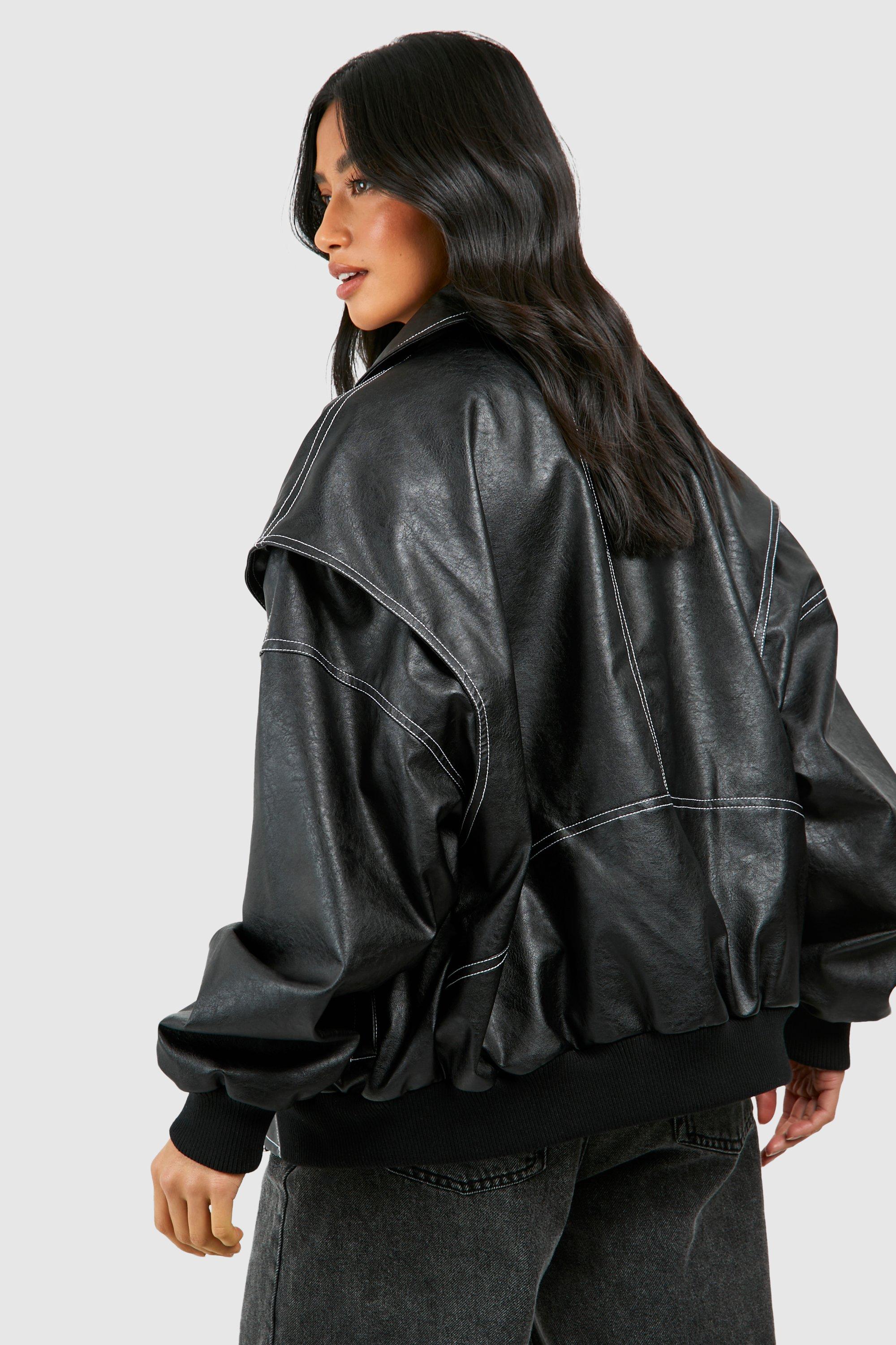 Sara™ - STYLISH LEATHER JACKET WITH A MODERN EDGE