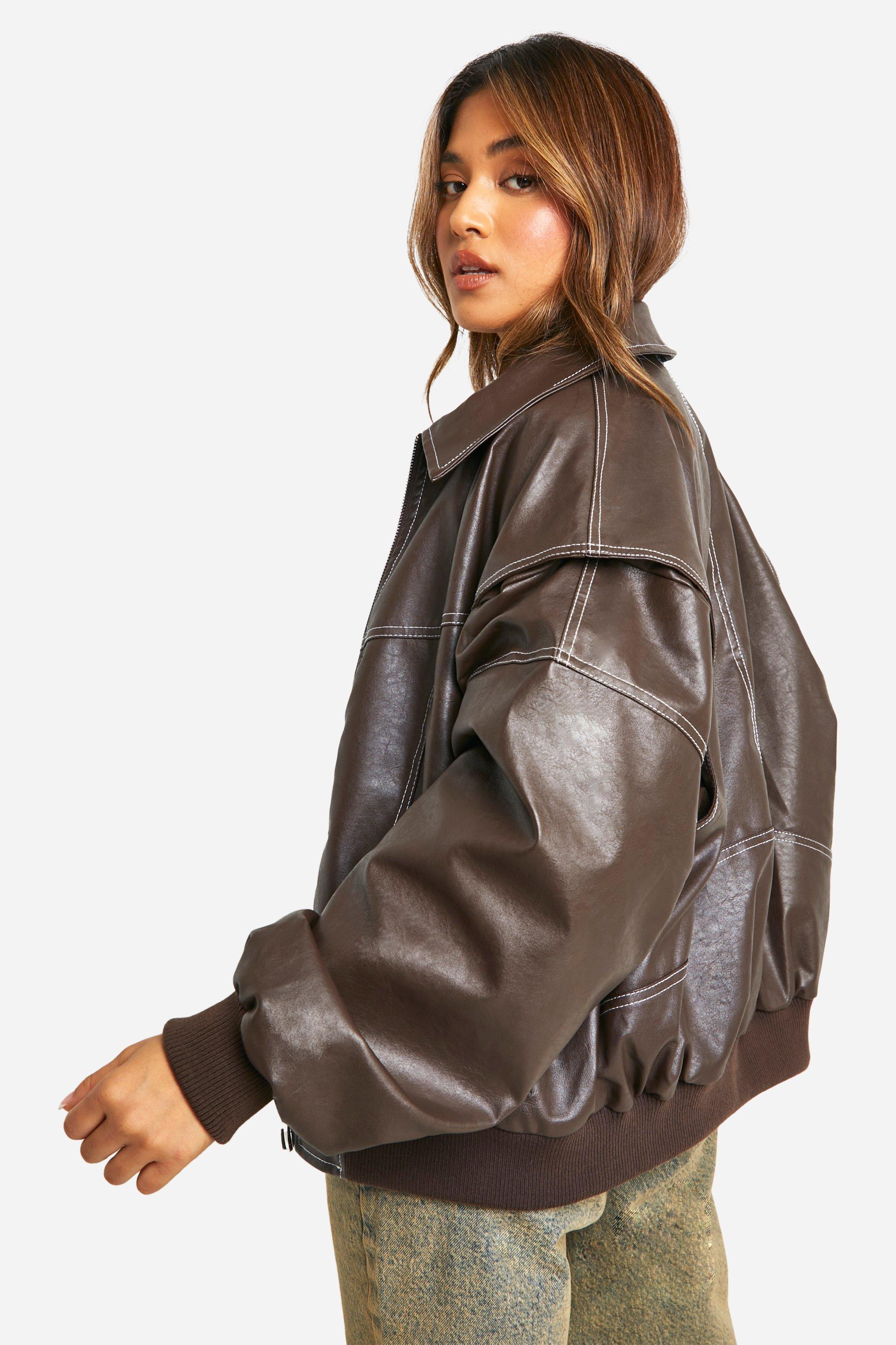 Sara™ - STYLISH LEATHER JACKET WITH A MODERN EDGE