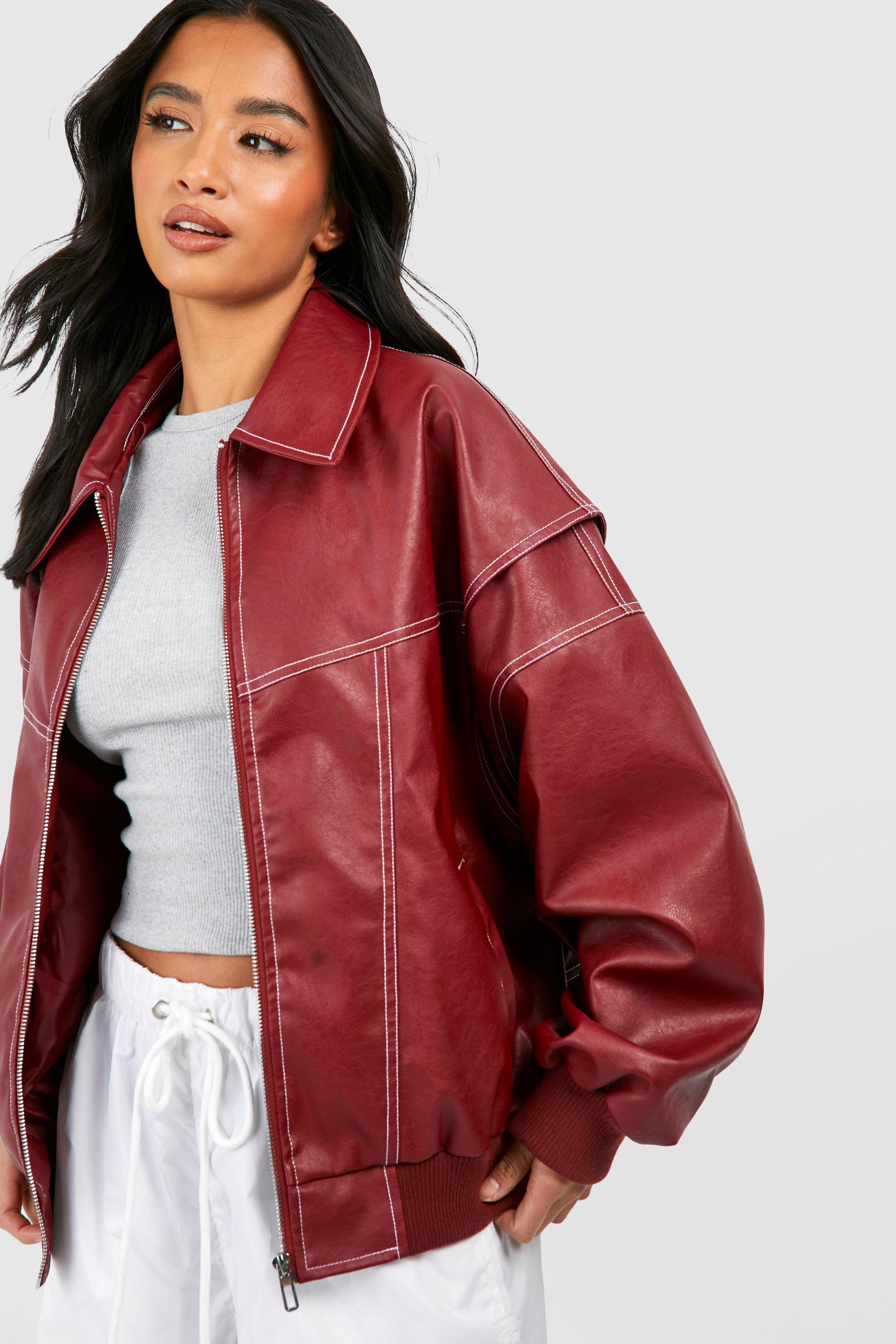Sara™ - STYLISH LEATHER JACKET WITH A MODERN EDGE