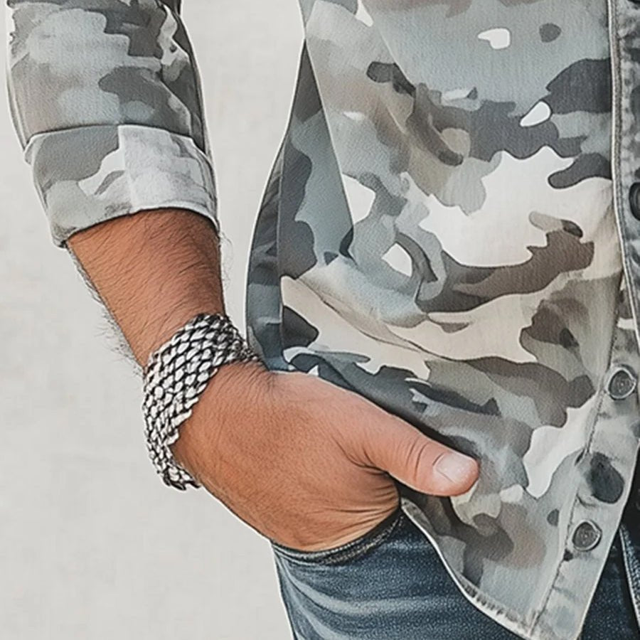 James |Rains Urban Camo-skjorta